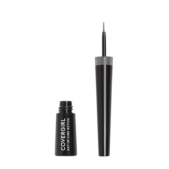 💖3/$15💖 COVERGIRL Get in Line Active Eyeliner, 360 Gray All Day - Picture 2 of 7